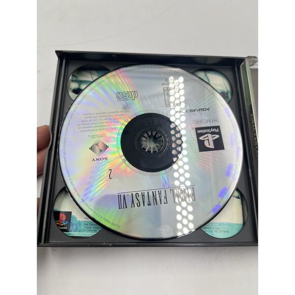 Final Fantasy VII 7 PS1 (PlayStation 1, 1997) CIB Complete Tested Working - Picture 2 of 12